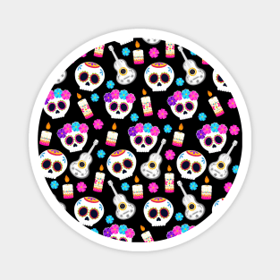 Dia de Muertos, Day of the Dead Magnet